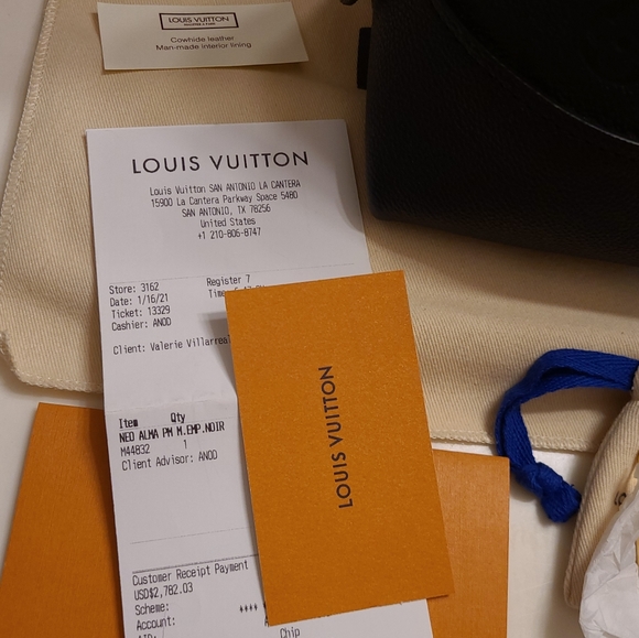 💖 New Louis Vuitton Neo Alma Pm empreinte leather bag. - Picture 7 of 12